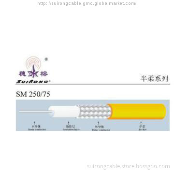 Coaxial Cable SM 250 with 75 ohm